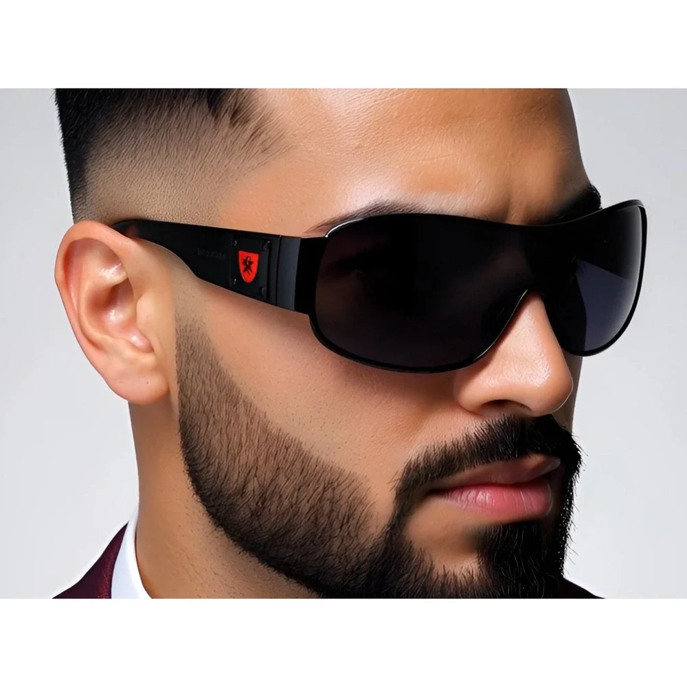 Shield Sunglasses Sport Visor Style Driving‎ Golf Cycling Sun Glasses Men Lentes
